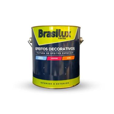 Imagem de Efeito Cimento Queimado Massa Tinta Decorativa Textura 5 Kg - BRASILUX