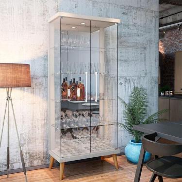 Imagem de Cristaleira Ambiente Tifanny Off White - Imcal