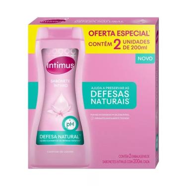 Imagem de Sabonete Líquido Natural Intimus 2 Unidades 200ml