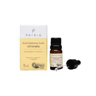 Imagem de Kit 2X: Óleo Essencial De Citronela Orgânico Herbia 10Ml