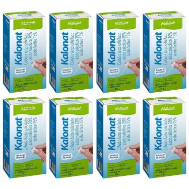 Imagem de Ácido salicílico kalonat para calos e verrugas - natulab - kit 8x10ml