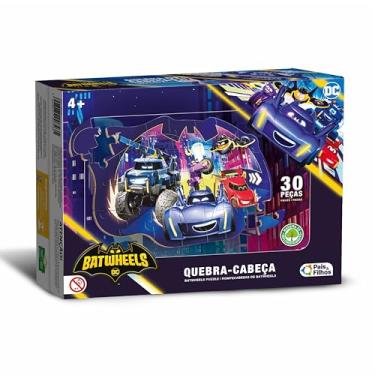 Imagem de Pais & Filhos - Quebra-Cabeça 30 Peças - Batwheels - Madeira