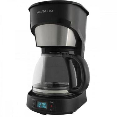 Imagem de Cafeteira Programável Agratto Aroma Preta 110V