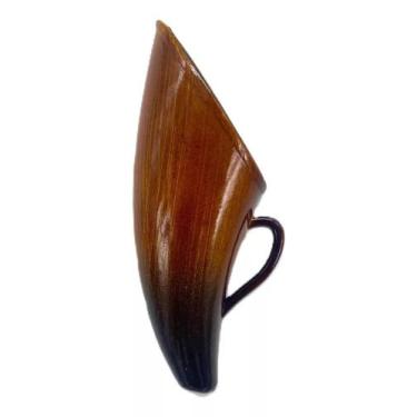 Imagem de Pegador de Erva-Mate Concha de Erva Plástico Michelon, Marrom