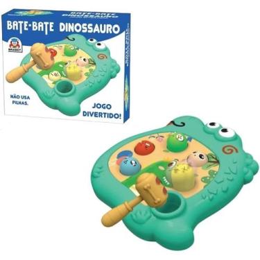 Imagem de Brinquedo Interativo Bate Martelo Dino Educativo Divertido e Sensorial