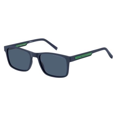 Imagem de Óculos de Sol Tommy Hilfiger 2089/S Azul Marinho Lente Azul  masculino