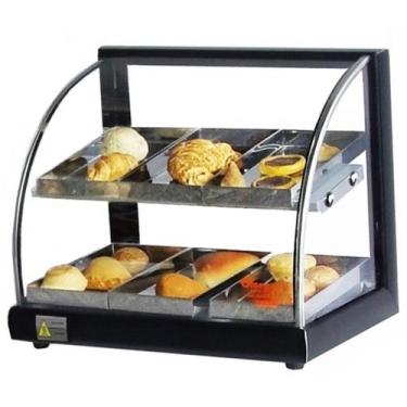 Imagem de AD6 - Estufa Alfa para salgados de 6 bandejas Dupla Preta - 220V - Ome