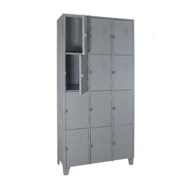 Imagem de Armário De Vestiário Roupeiro 12 Portas - Sagrado Moveis