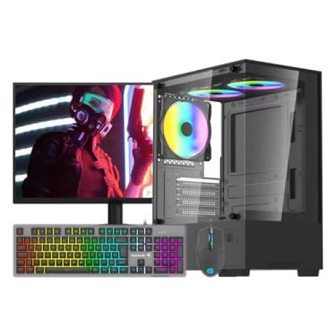 Imagem de Pc Gamer Completo Ryzen 7 5700g 16gb Ram Nvme 512gb Monitor Gamer 23,8 100hz Teclado E Mouse Gamer Rgb
