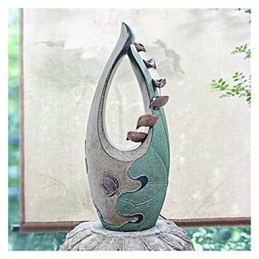 Imagem de Fonte de mesa com degraus em camadas, fonte de água de mesa - Característica de água de rocha serena - Fonte de relaxamento interna - perfeita para sala de estar ou escritório fonte de meditação