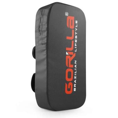 Imagem de Aparador de Chute Profissional Gorilla Muay Thai Equipamento de Luta M