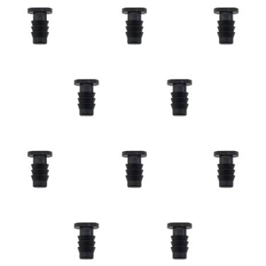 Imagem de DGZZI 10 peças torneira de plástico para irrigação hortícola 8/11 plugues de farpa de gancho triplo acessórios de irrigação de estufa/jardim/vegetais ideais para criar sistemas de irrigação em