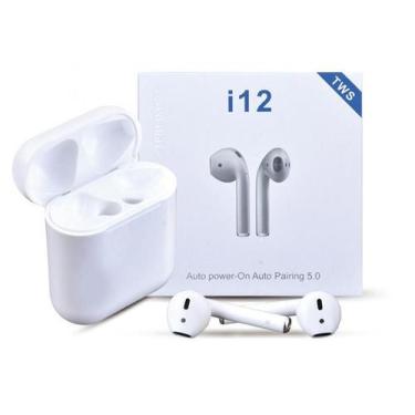 Imagem de Fone De Ouvido Bluetooth 5.0 I12 Tws Pronta Lacrado - Importado