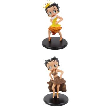 Imagem de OPO 10 - Set of 2 Figurines Compatible with Betty BOOP Dance: Salsa + Mambo - Height 5 inches - LBB4