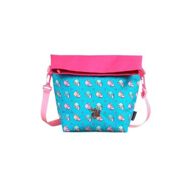 Imagem de Lancheira Cooler Estilo Capricho Dmw Térmica 11853 Azul