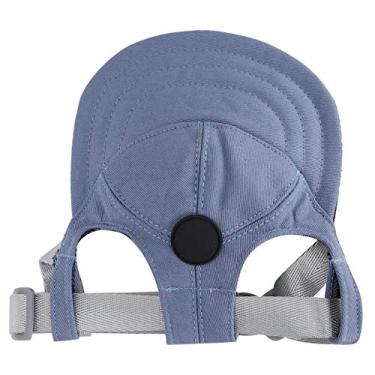 Imagem de HEEPDD Chapéu de Estimação Respirável, Jeans de Jeans Mix de Orelha Macia Sem Fardo Não Fardo Desgaste Diário para Moda de Cachorro (M)