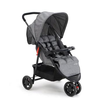 Imagem de Carrinho de Bebê Delta Cinza Mescla - Voyage