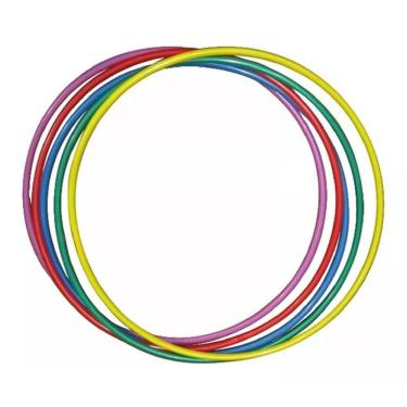 Imagem de Bambolê de 63 cm Unidade Peças Cores Diversas - Reises