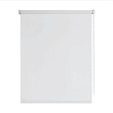 Imagem de Persiana Rolo Blackout Branca (L) 120 x 220 (A) cm 100% Escuro Cortina Roller Blecaute 1,20 X 2,20 m