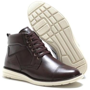 Imagem de Bota Masculina Cano Curto Urbana Café Couro Art Nobre - 2023 - Art Nob