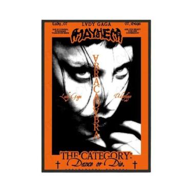 Imagem de Estética HD Art Singer L-Lady Gaga Mayhem Poster Adesivo De Parede À P