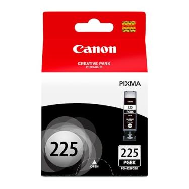 Imagem de Canon Tanque de tinta preta PGI-225 compatível com iP4820, MG5220, MG5120, MG8120, MG6120, MX882, iX6520, iP4920, MG5320, MG6220, MG8220, MX892, 1 pacote com pigmento (PGI-25. Preto (CNMPGIGI) 225BK)