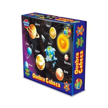 Imagem de Quebra Cabeça Sistema Solar 300 Peças 1014 GGB