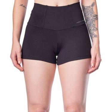 Imagem de Short Feminino Estilo Do Corpo Esportivo Preto, Preto, M