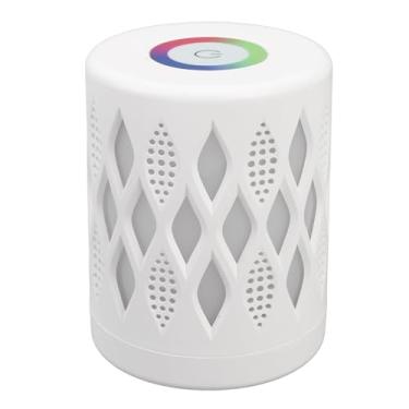 Imagem de Night Night Light White Hollow LED RGB Dimmable USB Recarregável Função de memória Touch Touch Night Lamp for Bedroom