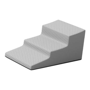 Imagem de Bothyi Escadas e rampas para cães, degrau para animais de estimação, capa removível e lavável, escadas para animais de estimação, escada de escalada para, Cinza