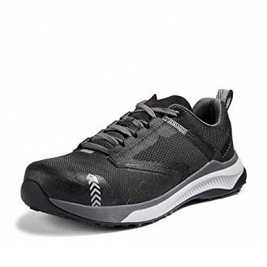 Imagem de Kodiak Tênis masculino Quicktrail Nano Toe corte baixo risco elétrico atlético – caminhada, Preto, 7.5 Wide