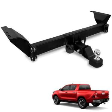 Imagem de Engate Reboque Hilux 2005 a 2022 Bepo Removível 1500kg
