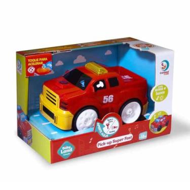 Imagem de Brinquedo Pick Up Cardoso Baby Land Super Fast, Unica