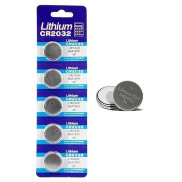 Imagem de Bateria de Lítio 3v CR2032 5 Unidades - Lithium Batteries