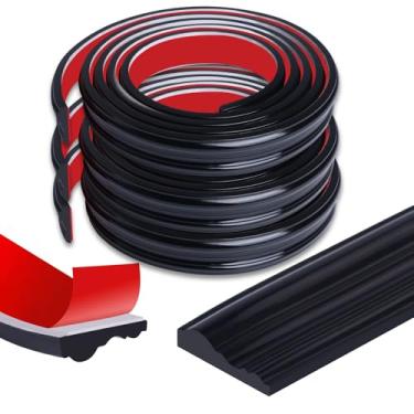 Imagem de Retire e cole painéis de acabamento de moldagem, tira de painel de parede autoadesiva, trilho de cadeira flexível acabamento de parede clássico para decoração de casa (rolo de 3,3 cm x 3 metros)