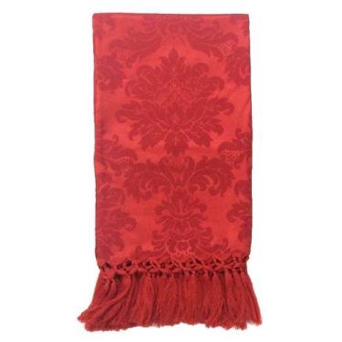 Imagem de Manta de Sofá Jacquard Vermelho 190x140 - Sua Casa Decor