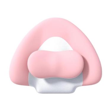 Imagem de Zialofi Travesseiro de Apoio Lombar Ajustável de Espuma Viscoelástica, Encosto Leve, Suporte Macio para As Costas, Almofada de Cintura para Sofá, Cadeira de E, Rosa