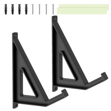 Imagem de Suporte de Parede para Laptop,Suporte de Parede para Teclado - Organização Versátil Ajustável para Eletrónicos, Cabeceira, Quadros, Livros, Frames, Routers