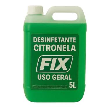 Imagem de Desinfetante Perfumado 5 litros Fix Citronela