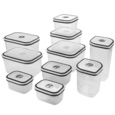 Imagem de Conjunto de Potes Herméticos com 10 Peças Polipropileno Electrolux, Tr