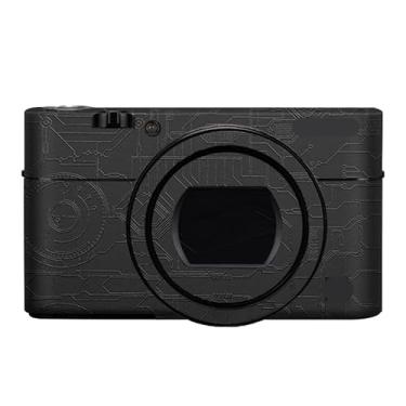 Imagem de Adesivo de corpo de câmera película protetora acessórios para Sony RX100 V RX100 IV vinil envoltório decalques RX100M4 RX100M5 RX100M5A (preto circuito)