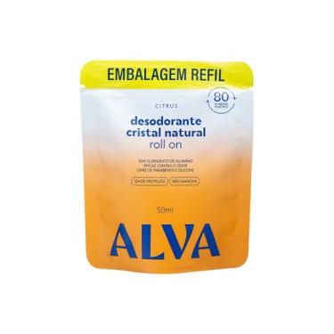 Imagem de Alva Refil Desodorante Roll On Cristal Citrus 50ml