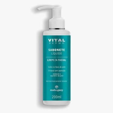 Imagem de Mahogany Sabonete Liquido Facial Dermo Vital 200Ml