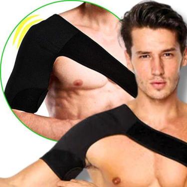 Imagem de Kit 2 Ombreira Ortopédica Suporte Ombro Neoprene Ajustável - Prime Bik