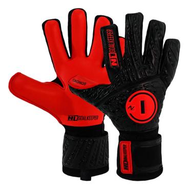 Imagem de Luva de Goleiro Campo e Society Semi Profissional N1 Cronos Cor:Red, Tamanho:9