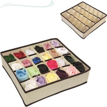 Imagem de Kit 2 Organizador Porta Calcinha Cueca Meia Gravata Gaveta - Art House