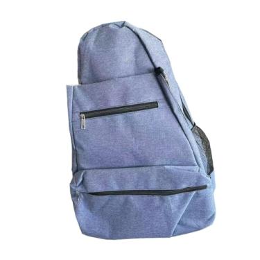 Imagem de UGPLM Mochila de tênis para badminton, bolsa de transporte portátil à prova d'água, bolsa de tênis versátil, esportiva para mulheres e homens, Violeta Azul