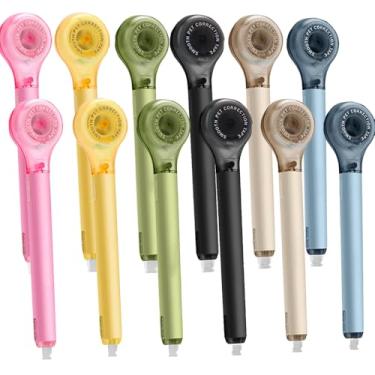 Imagem de Qtopun Caneta de fita corretiva, rolo de fita branca para fora, 1/5 x 315 polegadas por rolo, cobertura forte, fita de correção de secagem rápida para escola, escritório, casa (pacote com 12)