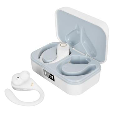 Imagem de Akozon Título: Translator Earbuds - 144 Idiomas, Redução de Ruído, Fones de Ouvido de Tradução Sem Fio Estéreo Com Caixa de Carregamento (Branco)