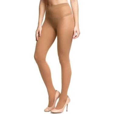 Imagem de Meia Calça Feminina Opaca Adulto Clássica Fio 40 Trifil, Natural, G